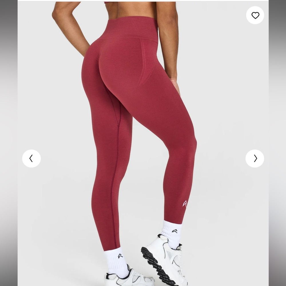 Oner Active Burnt Cherry Red Leggings